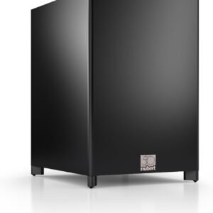Nubert nuSub XW-900 | Schwarzer Subwoofer | Lautsprecher für Bass & Effekte | Surround & Action auf höchstem Niveau | Downfire-Subwoofer mit Aktiv-Technologie | LFE-Box mit 380 Watt