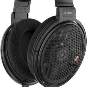 Sennheiser HD 660S2 Kabelgebundener Audiophile-Stereokopfhörer mit kraftvollem Subbass, optimiertem Surround-Sound und verbesserter Wandler-Luftzirkulation