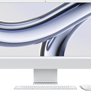 Apple 2023 iMac All-in-One Desktop-Computer mit M3 Chip: 8-Core CPU, 8-Core GPU, 24″ 4.5K Retina Display, 16 GB gemeinsamer Arbeitsspeicher, 256 GB SSD Speicher, passendes Zubehör. Blau