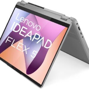 Lenovo IdeaPad Flex Convertible 5 Laptop | 14 Zoll WUXGA-Display | AMD Ryzen 7 7730U | 16 GB RAM | 512 GB SSD | AMD Radeon Grafik | Windows 11 Home | QWERTZ | Grau | 3 Monate Premium Care