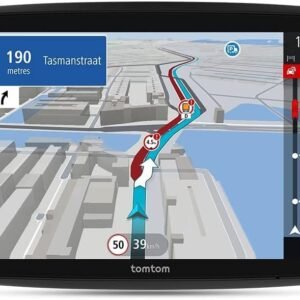 LKW-Navigationssystem TomTom GO Expert Plus (7-Zoll-Display, Routenführung und POIs für große Fahrzeuge, TomTom Traffic inklusive, Weltkarten