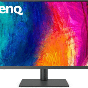 BenQ PD3205U Graphic Monitor (AQCOLOR Technology, 32 Inches, 4K UHD, IPS, USB-C Charging, DP / HDMI, KVM, Hardware Calibrated, Height Adjustable), MacBook Compatible, Black