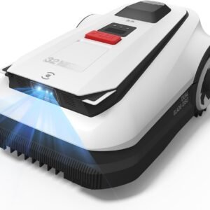 Goat A1600 RTK Mähroboter ohne Begrenzungskabel, 1600m², 330 mm Schnittbreite, LiDAR-unterstützte RTK+Vision Navigation, Rasenmäher Roboter, 100W Schnittleistung, 50% Steigungen