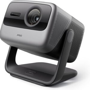 JMGO N1S Ultimate Projektor 4K Triple Laser, 3300 ISO Lumen Projektor mit GTV Netflix, Gimbal Echtzeit-Bildkorrektur, HDR10, 300 Zoll Blu-ray 3D Projektor Heimkino, 20 W Dual-Lautsprecher mit Dolby