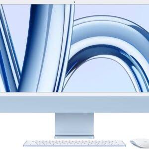 Apple 2023 iMac All-in-One Desktop Computer with M3 Chip: 8-Core CPU, 10-Core GPU, 24″ 4.5K Retina Display, 8GB Shared Memory, 256GB SSD Memory
