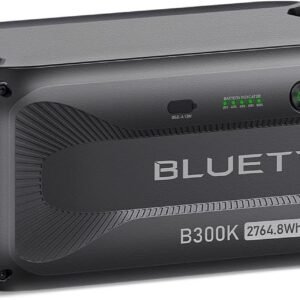 BLUETTI B300K Expansion Battery, 2764.8Wh LiFePO4 Battery Pack for Power Station AC200L AC300 AC500 AC200MAX, Extra Battery for Home, Emergency, Road Trip