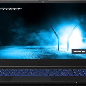 MEDION ERAZER Crawler E30 39.6 cm (15.6 Inch 144hz) Full HD Gaming Notebook (Intel Core i7-12700H, 16GB DDR4 RAM, 1TB PCIe Gen 4×4 SSD, NVIDIA GeForce RTX 3050 Ti 4GB GDDR6