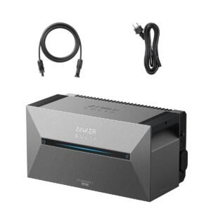 Anker SOLIX Solar Bank 2 AC, Balcony Power Station with Memory for Upgrading, Up to 902 € Savings, 100% Micro Inverter Compatibility, 2000 W Solar Input