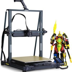 ELEGOO Neptune 4 Max 3D-Drucker, 500 mm/s Hochgeschwindigkeits-FDM-3D-Drucker mit Hochtemperaturdüse, automatischer Nivellierung