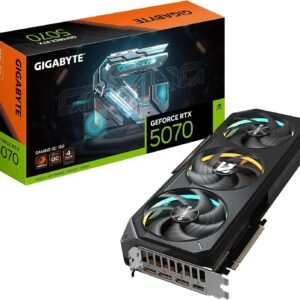 Gigabyte GeForce RTX 5070 Gaming OC 12G Grafikkarte – 12 GB GDDR7, 192 Bit, PCI-E 5.0, 2625 MHz Kerntakt, 3 x DP 2.1a, 1 x HDMI 2.1b, NVIDIA DLSS 4, GV-N5070GAMING OC-12GD