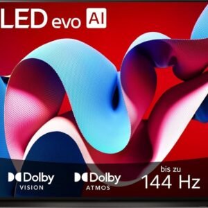 LG OLED83C47LA TV 83 Inch (210 cm) OLED evo TV (α9 Gen7 4K AI Processor, webOS 24, Dolby Vision, up to 120 Hz