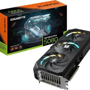 Gigabyte GeForce RTX 5080 Gaming OC 16G Graphics Card – 16GB GDDR7, 256 Bit, PCI-E 5.0, 2730MHz Core Clock