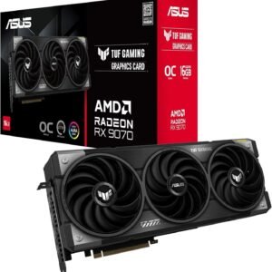 ASUS TUF Gaming Radeon RX 9070 OC Edition 16GB GDDR6 Graphics Card (AMD Radeon Radeon RX9070