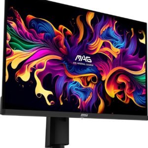 MSI MAG 271QPX QD-OLED, 27 OLED Gaming Monitor, 2560 x 1440 (QHD), OLED 0.03ms Response Time, 360Hz, True Black HDR 400