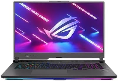 ASUS ROG Strix G17 Laptop | 17,3″ 2,5k WQHD 240Hz/3ms 16:9 IPS Display | AMD Ryzen 9 7845HX | 32 GB RAM | 1 TB SSD | NVIDIA RTX 4070 | Windows 11 | QWERTZ Tastatur | Eclipse Grey