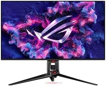 ASUS ROG Swift OLED PG32UCDM – 32 Zoll 4K UHD Gaming Monitor – 240 Hz, 0.03ms GtG, G-Sync, FreeSync, AdaptiveSync, 10-bit, DisplayHDR 400, QD – 16:9, 3840×2160, DP 1.4, HDMI 2.1, 90W USB-C, USB-Hub