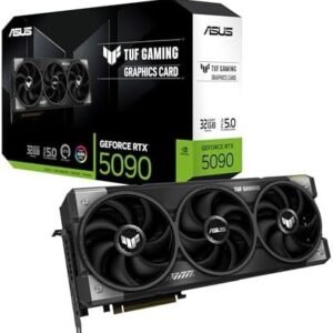 ASUS TUF Gaming GeForce RTX 5090 32GB GDDR7 Gaming Graphics Card (Nvidia GeForce RTX5090, 3.6 Slot Design, PCIe 5.0, 2X HDMI